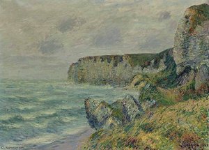 Cliffs At Saint Jouin — Gustave Loiseau