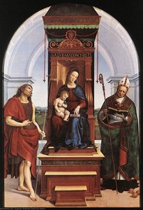 Madonna And Child (the Ansidei Altarpiece) — Raphael
