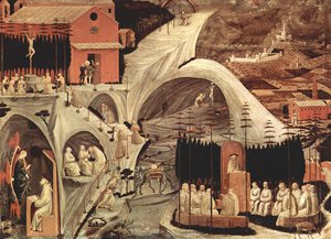 Episodes Of The Hermit Life — Paolo Uccello, Early Renaissance