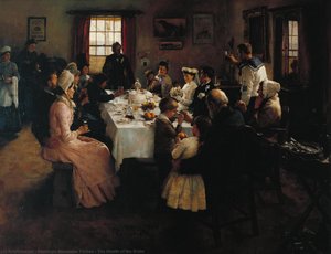 The Health Of The Bride — Stanhope Alexander Forbes, Impressionism