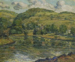 River Landscape — Ernest Lawson