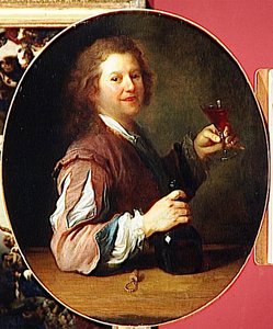 PORTRAIT DE L'ARTISTE EN BUVEUR