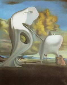 The Architectural Angelus Of Millet, 1933 — Salvador Dalí