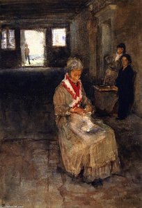 Venetian Interior — John Singer Sargent, Late Impressionism