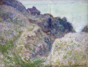 The Coastguard Cabin At Varengeville — Claude Monet