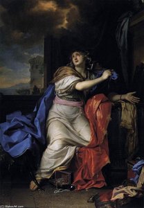 The Repentant Magdalen — Charles Le Brun, Baroque Classicism