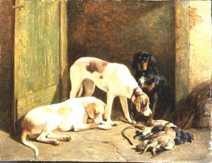 Pointers And A Gordon Setter