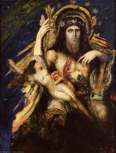 Jupiter And Semele — Gustave Moreau, Symbolist Painting