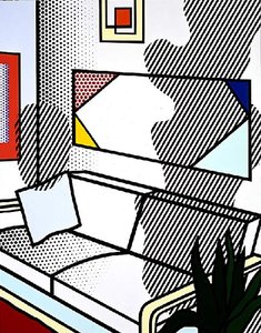 Interior With Shadow — Roy Lichtenstein