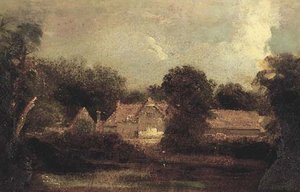 Landscape With Farm Buildings — Peter De Wint