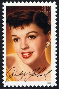39c Judy Garland Stamp — United States Postal Service