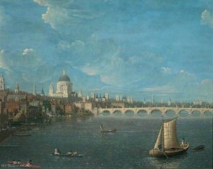 View of St Paul's from the Thames