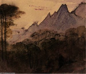 Views Of Bavella (one Illustrated); Piana; And Valdomello — Edward Lear
