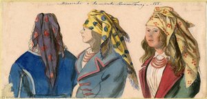 Townswomen’s Headdress — Stanisław Putiatycki