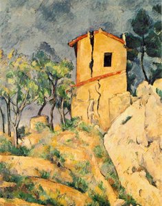 The House With Cracked Walls — Paul Cézanne, Post-impressionism