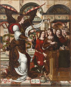 The Annunciation — Rodrigo De Sajonia
