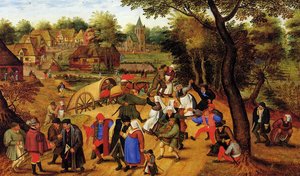 The Return Of The Fair — Pieter Bruegel The Younger