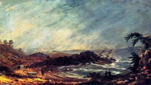Shipwreck At Pond Cove, Cape Elizabeth — Charles Codman