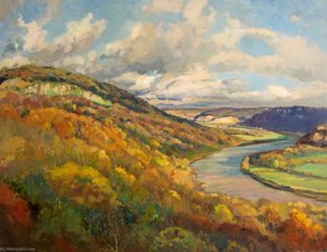 The Wye Valley below Wynd Cliff