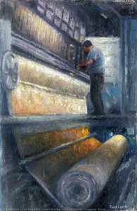 Carpet Weaving, Axminster Carpets, Axminster, Devon — Kate Mary Lynch