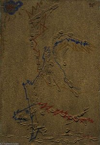 Star, Winged Being, Fish (l'etoile, Être Ailé, Poisson) — André Masson