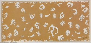 Océane, Le Ciel Pochoir Sur Lin Paris, Musée National D'art Moderne — Henri Matisse