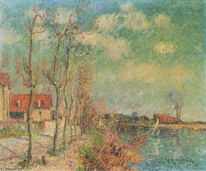 By The Oise River — Gustave Loiseau