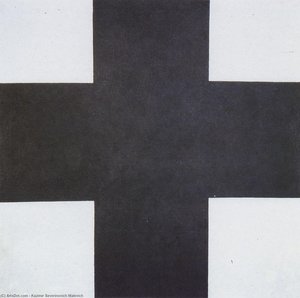 Black Cross — Kazimir Malevich, Suprematism