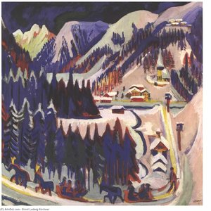 Sertigtal — Ernst Ludwig Kirchner