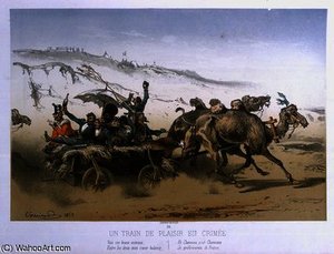 A Pleasure Wagon in the Crimea