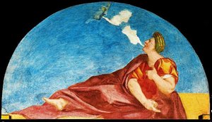 Frescoes Of The Farnesina (zephyr And Flora) — Sebastiano Del Piombo