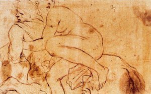 Centaur And Nymph — Luca Giordano, Italian Renaissance