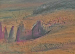 Foggy Beach — Mária Bozóky