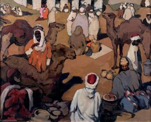 The Market (le Souk) — Léon Cauvy