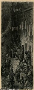 Orange Court, Drury Lane — Paul Gustave Doré, Social Commentary