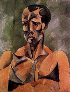 Busto Masculino (el Atleta) — Pablo Picasso, Cubism