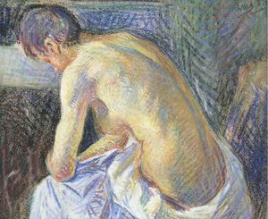 Leaning Nude — Maximilien Luce