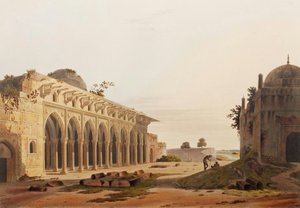 Ruins At Cannouge — Edward Thomas Daniell, Contemporary Realism