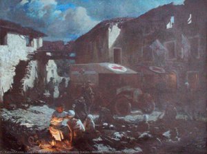 A First Line Dressing Station, Doberdo, Isonzo Front, Italy