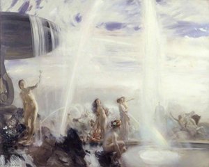 The Fountain — Charles Henry Sims