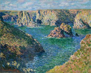 Port Donnant, Belle Ile — Claude Monet