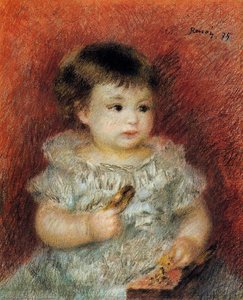 Portrait Of Lucien Daudet — Pierre-auguste Renoir