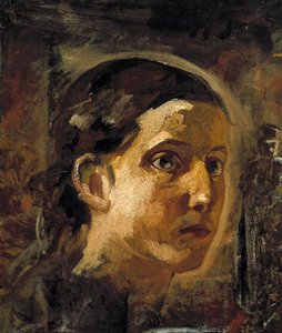 The Head Of John The Apostle — Nikolai Ge