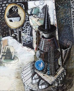 The Priest, the Beast and the Rest (triptych, centre panel)