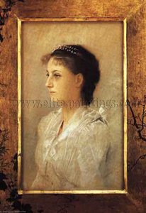 Emilie Flöge At The Age Of Seventeen — Gustav Klimt, Art Nouveau