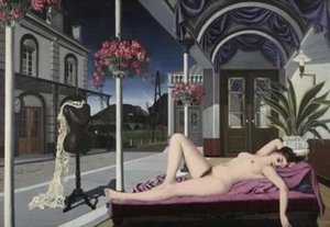 Reclining Nude — Paul Delvaux