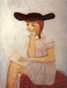The Brown Hat — Milton Avery