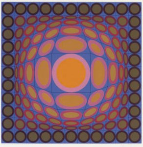 Abstract 1 — Victor Vasarely