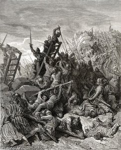 The Siege Of Ptolemais — Paul Gustave Doré
