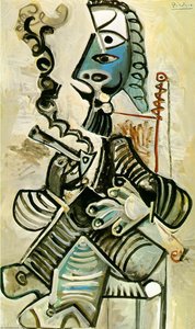 Man With Pipe — Pablo Picasso, Cubism